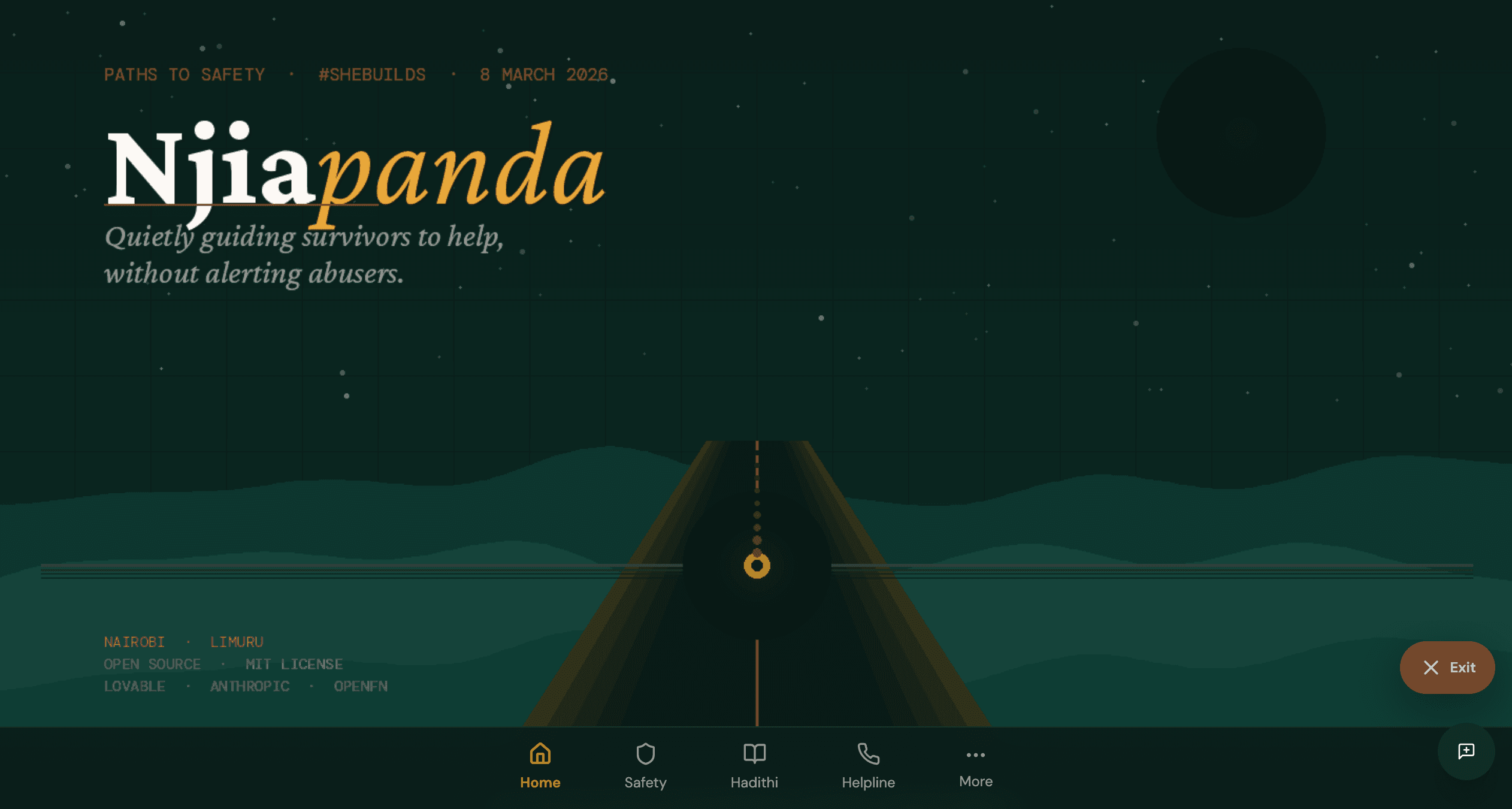 Njiapanda screenshot